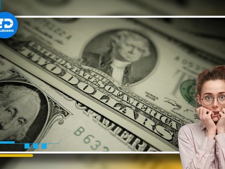 El peso mexicano cayó en días recientes frente a un dólar que opera estable / Telediario.