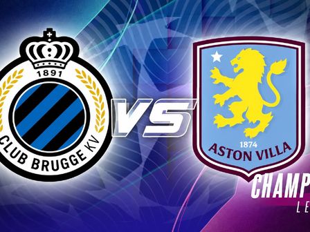 Club Brujas y Aston Villa se enfrentan en la Jornada 1 de la Champions League