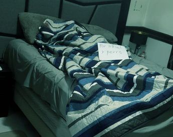 Un mensaje fue colocado sobre el cuerpo del hombre asesinado en Coatzacoalcos por su propio hijo / Especial