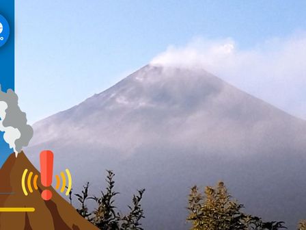 Actividad del Popocatépetl 31 de agosto de 2024 / Andrés Lobato