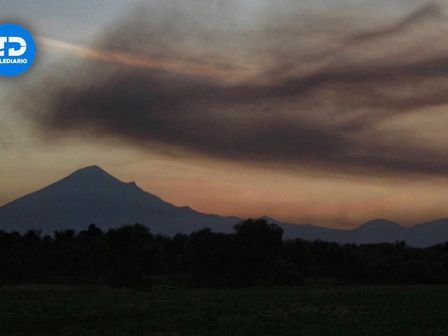 El semáforo de alerta volcánica del Popocatépetl está en Amarillo Fase 2 HOY 20 de abril 2025 / Andrés Lobato