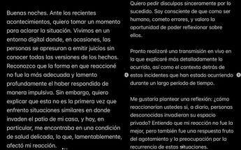 Comunicado del cirujano en San Pedro. | Especial