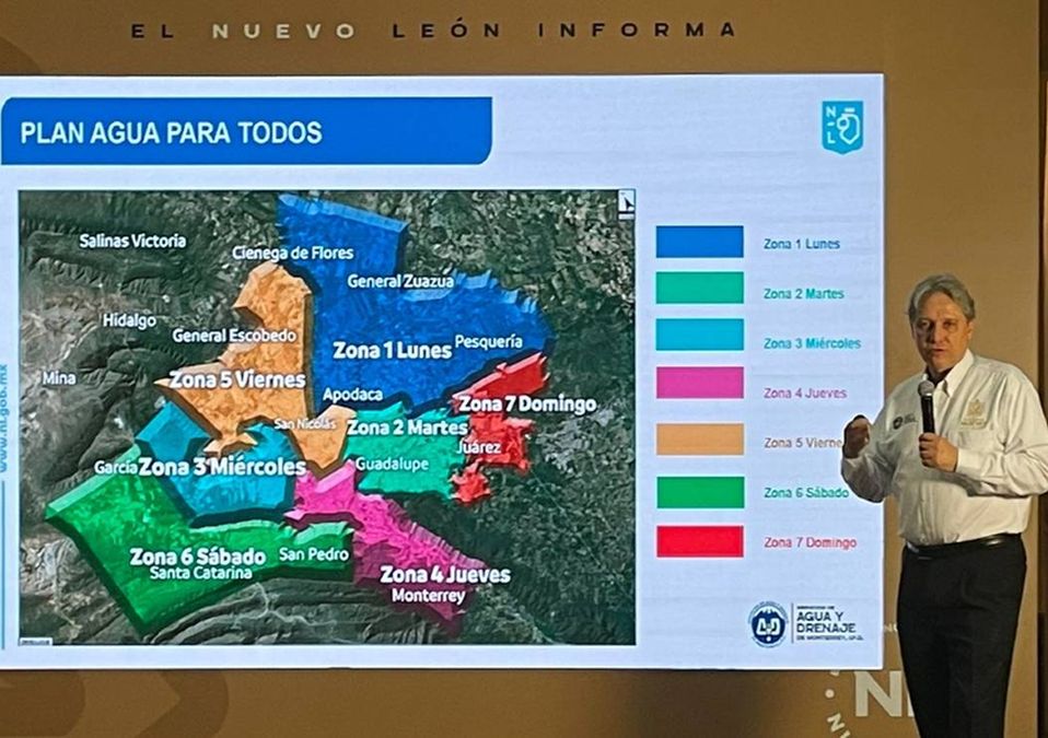 Crean nuevo plan para el cuidado del agua en Nuevo León