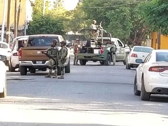 El operativo de cateo fue apoyado por elementos del Ejército Mexicano al oriente de Monterrey. | Agustín Martínez