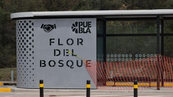 Estación Flor del Bosque de la Línea 4 de RUTA Puebla | Agencia Es Imagen