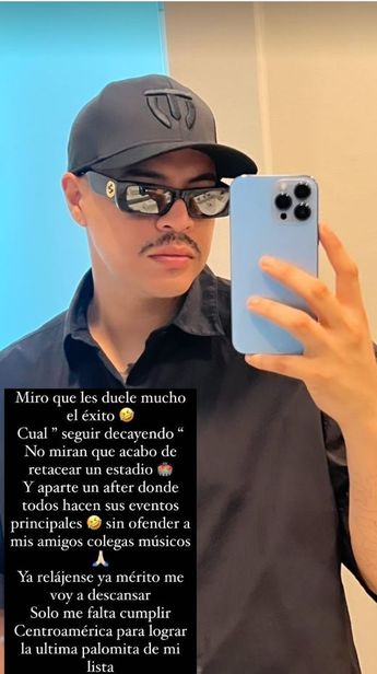 Eduin Caz aclara rumores sobre Grupo Firme.