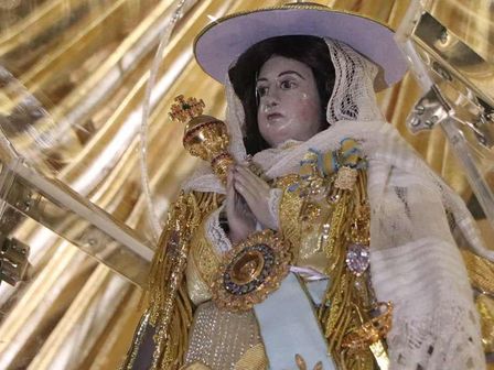 Imagen de la Virgen de Zapopan en la Catedral de Guadalajara| Héctor Quintero