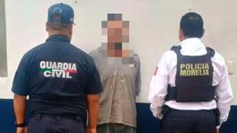 El hombre fue detenido con una escopeta y un cinturón tipo carrillera con 11 cartuchos útiles | Elizabeth Guzmán