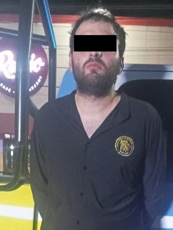 El hombre fue identificado como Omar Humberto R., de 27 años. | Cortesía