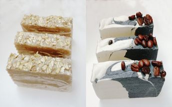 Jabones artesanales de avena y café / Andrei Aguilar