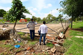 Afectaciones en el Parque Luis Quintanar | Gobierno de Guadalajara
