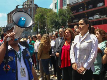 Ante un sismo todos los ciudadanos deben seguir el protocolo de Protección Civil. | Cuartoscuro