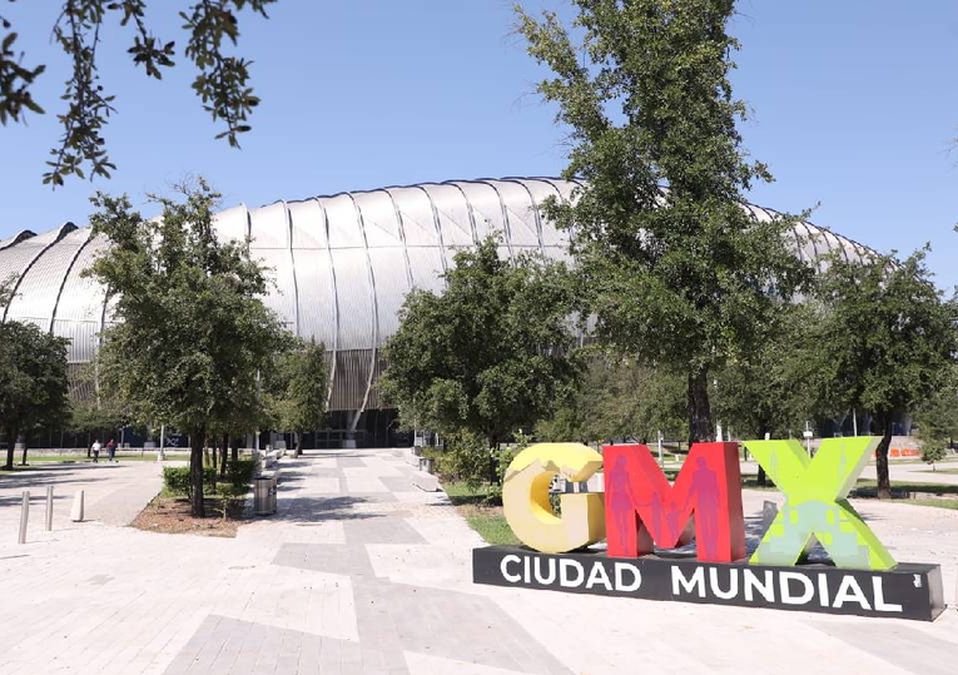 Por el Mundial 2026, trabajan en la obra del Parque del Agua que será utilizado para llegar al Estadio BBVA. | Luis Guerra