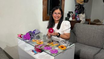 Fernanda, invitó a todas las mujeres que tienen el sueño de emprender, animarse y dejar atrás los miedos. | Ángel Mercado