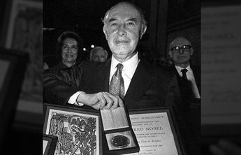 El diplomático Alfonso García Robles recibió el Premio Nobel de la Paz en 1982. | Foto: UNAM