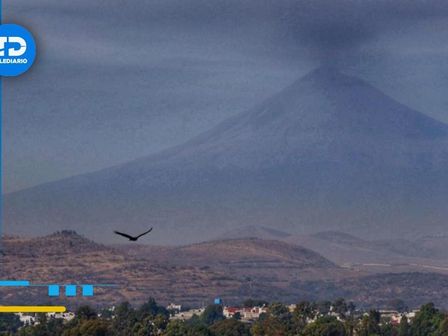 El semáforo de alerta volcánica del Popocatépetl está en Amarillo Fase 2 HOY 30 de diciembre de 2024 / Andrés Lobato