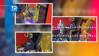 El altar satánico incluía un diablo con ropa Dolce & Gabbana y diversas drogas | Especial