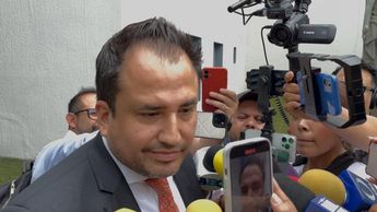 El abogado Leopoldo Ángeles habló sobre la audiencia de su cliente. | Tadeo Gómez