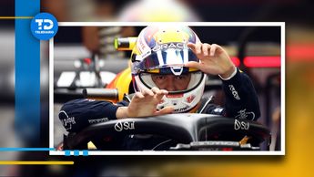 'Checo' Pérez en su monoplaza durante la 'qualy' del GP de Abu Dabi / Reuters