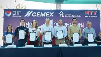 Cemex y el Ayuntamiento de Monterrey firmaron un convenio para promover el desarrollo de las comunidades en situación de vulnerabilidad | Especial