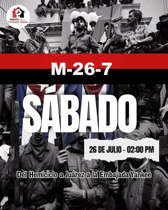 La tercer marcha contra la gentrificación se llevara a cabo este 26 de julio | @FrenteViviendaJ