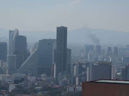 La CAMe informó que debido a altos índices contaminantes, este 14 de febrero continúa la contingencia ambiental. | Cuartoscuro