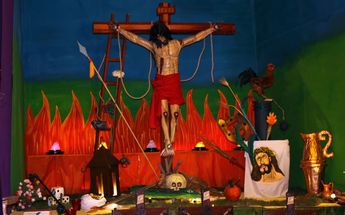 Altar de Cuaresma de Huejotzingo / Agencia Enfoque