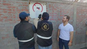 Colocan notificación sobre suspensión de labores / Agustín Martínez