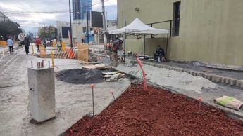 Las obras de rehabilitación en Centrito Valle continuarán. | Francisco Zúñiga Esquivel