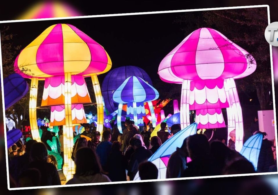 Encienden quinta edición de Luztopía en el Paseo Santa Lucía en Monterrey / Luztopía MTY
