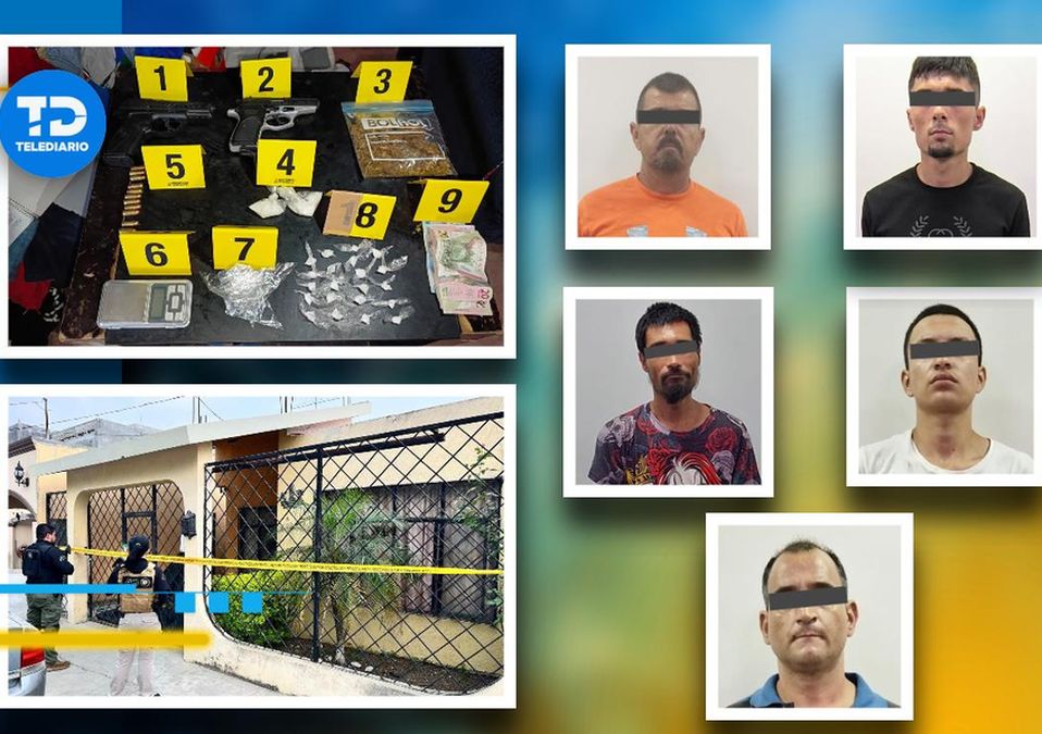 Aseguran armas y droga tras cateos en Allende, Nuevo León. | Especial