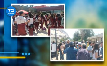 Acuden saltillenses a ver el eclipse solar 2024.