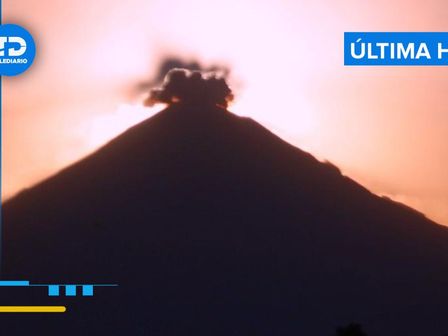 El semáforo de alerta volcánica del Popocatépetl está en Amarillo Fase 2 HOY 11 de marzo 2025 / Andrés Lobato