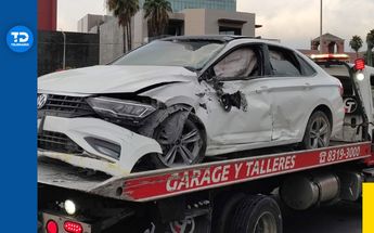 Tren impacta a auto en San Jerónimo | Agustín Martínez