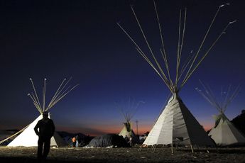 Aspecto del anochecer desde la zona de Cantona, en Tepeyahualco, Puebla / Agencia Cuartoscuro