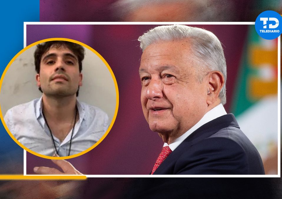 AMLO revela que Ovidio Guzmán no buscó un amparo contra su extradición | Diseño Telediario