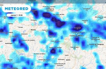 Las precipitaciones en la Ciudad de México estarán presentes el jueves 7 de agosto del 2025 / Meteored