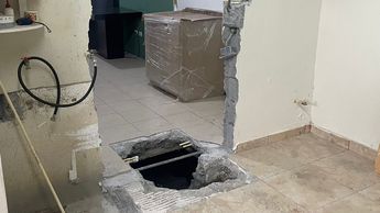 Socavón en Juárez, Nuevo León | Especial
