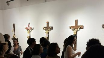 Exposición 'Iconoclasia' en la Universidad de Guanajuato. | Especial.