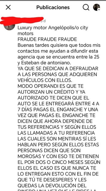 La agencia se inventaría presuntas deudas por parte de los compradores, lo que impide la entrega de los vehículos / Especial