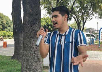 “Me subí a cantar a los camiones para vencer el miedo", afirma Uriel Zaid / Melanie Torres