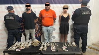 Los detenidos puestos a disposición del Ministerio Público. | Especial