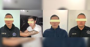 Los oficiales detenidos fueron identificados como Rubén Alejandro ‘N’, Jesús Roberto ‘N’ y Ángel ‘N’ | Usi Toledo