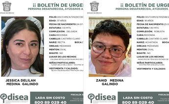 Jessica y Zahid, desaparecidos en el Estado de México / Especial