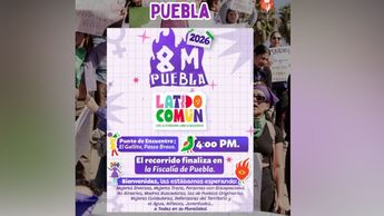 Conoce las actividades preparadas para el 8M en Puebla / Redes Sociales