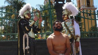 Ensayos de la representación cristo de gólgota en Cuautlancingo / Melanie Torres