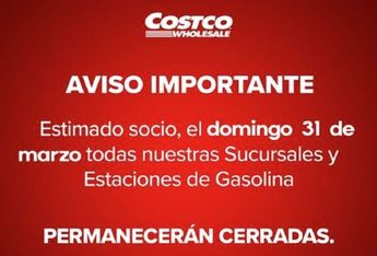 Costco cierre marzo 2024