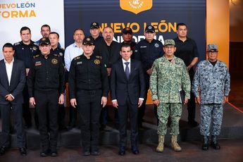 Autoridades estatales dieron una conferencia de prensa donde hablaron sobre temas de seguridad. | Jorge López