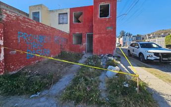 Casa donde localizaron la fosa clandestina / Juan Carlos Munguía