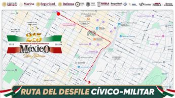El desfile dará inicio en la intersección de la avenida Reforma y la calle 5 de Mayo | Ayuntamiento de Puebla